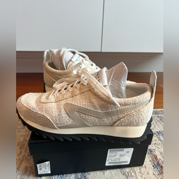 NWT rag & bone retro runner chenille sneakers - Picture 9 of 16